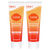 Two orange tubes of cream deodorant in the scent Clean Tangerine