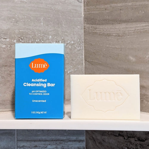 Lume Unscented Acidified Cleansing Bar