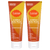 Two orange tubes of acidified body wash in the scent Toasted Coconut