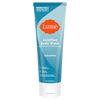 Light blue Lume unscented acidified body wash against a white background