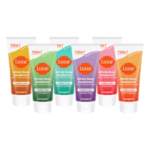 Six mini cream deodorants